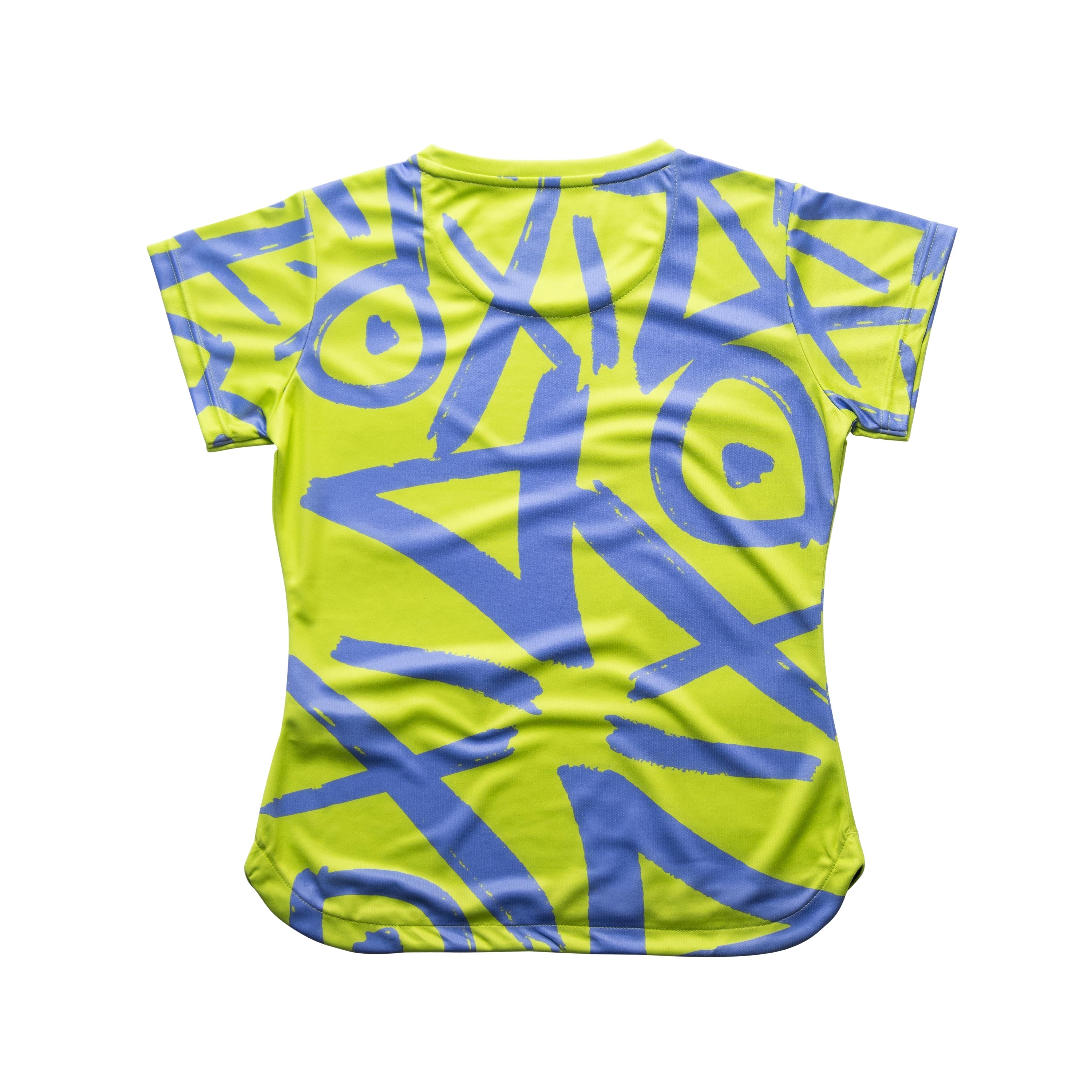 Aixo Tagged Womens Top Lime