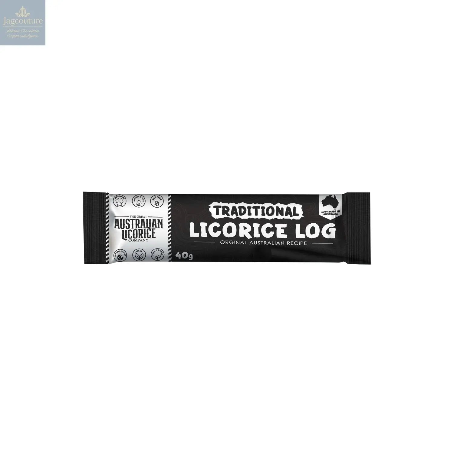 Traditional licorice log