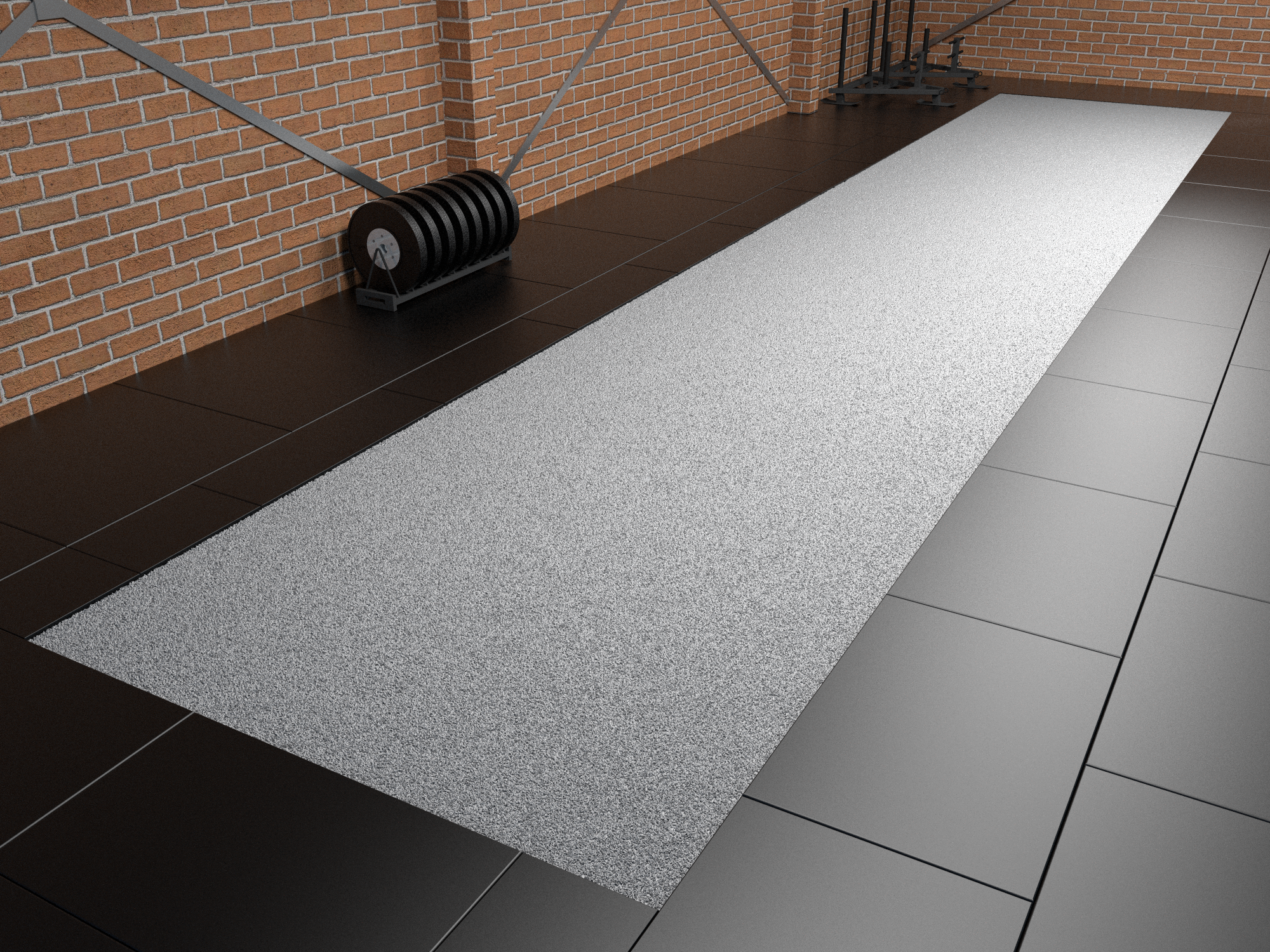 Indoor Gym Turf Roll – 2m Wide