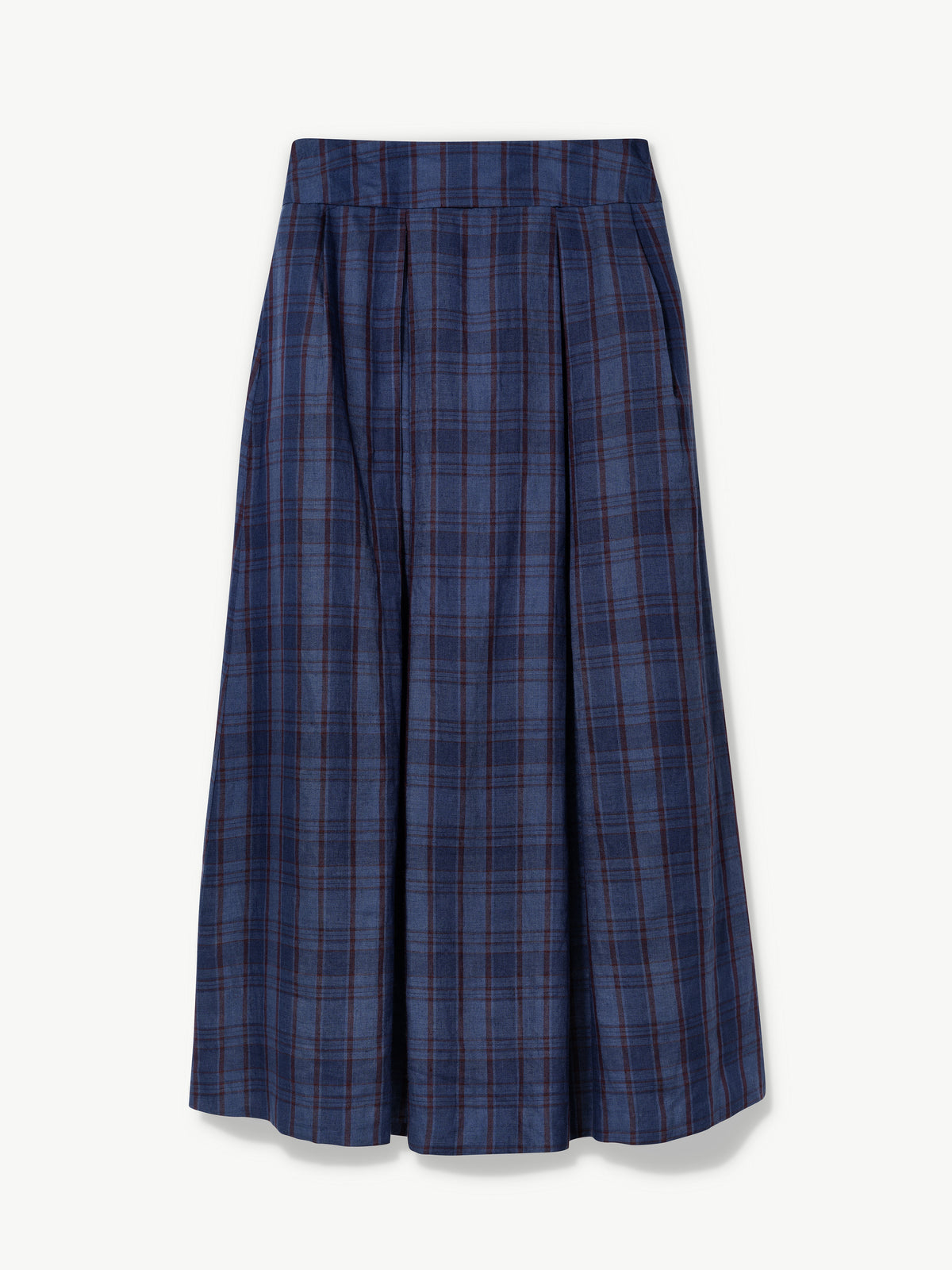 Maxi skirt with pockets Organic Linen – Valery | No More Nobody