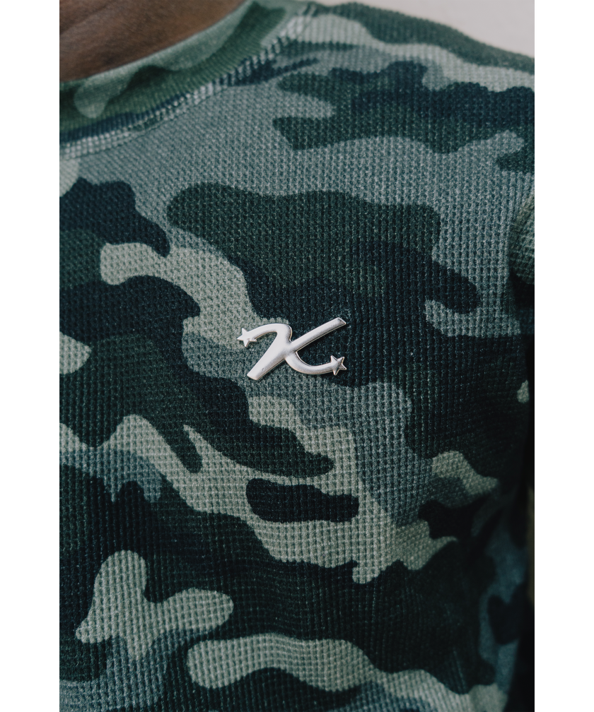 CAMO WAFFLE LONGSLEEVE