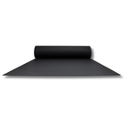 Jet Black Rubber Flooring Roll – 10m²