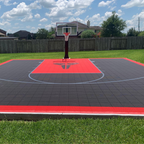 Mini Basketball Court Flooring with Court Markings | Includes Court Markings