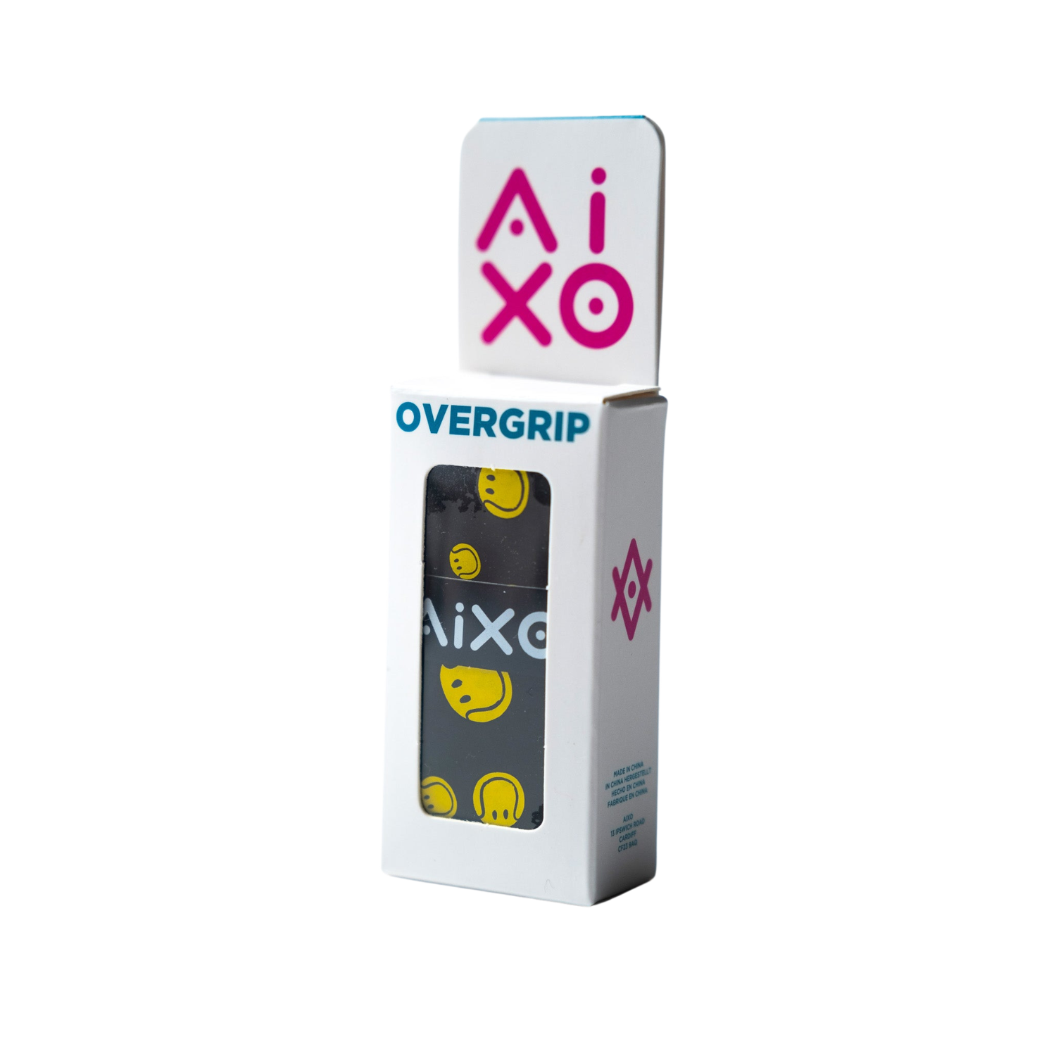 Aixo Smiley Ball Dry Overgrip Pink