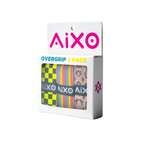 Aixo Rainbow Stripe Tacky Overgrip