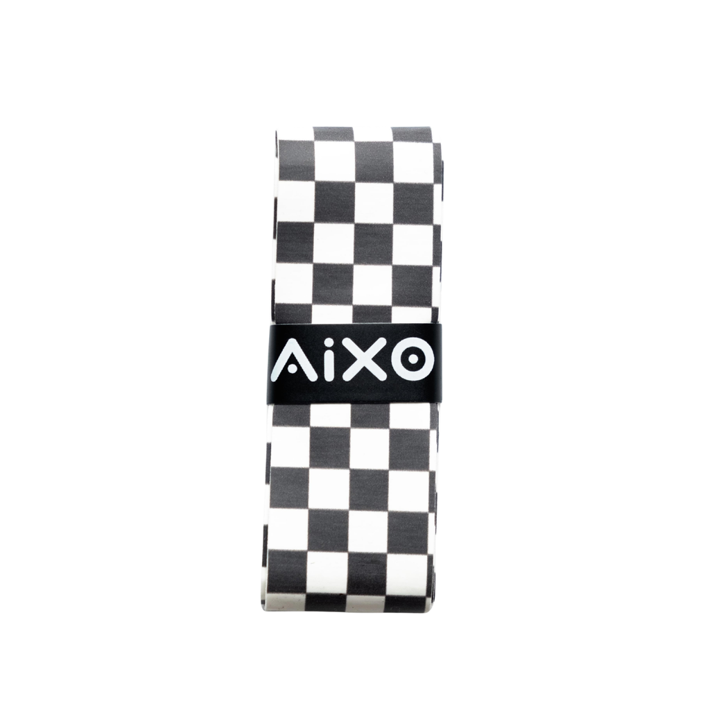 Aixo Checker Dry Overgrip Black & Yellow