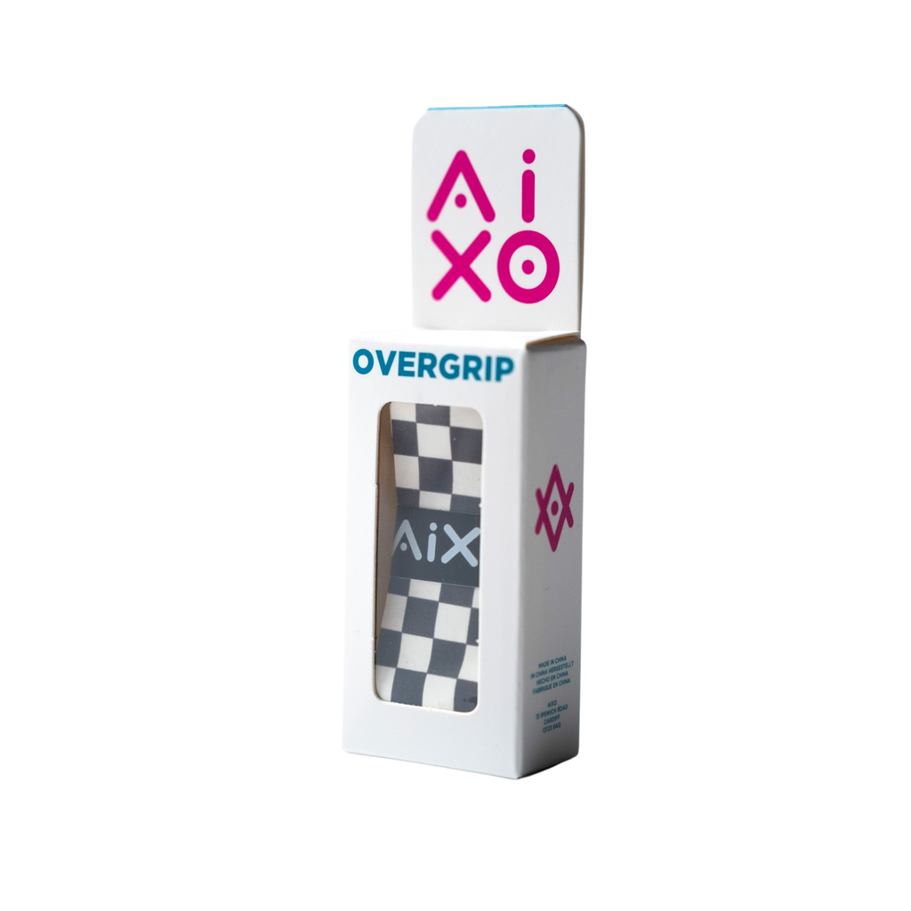 Aixo Checker Dry Overgrip Black & Yellow