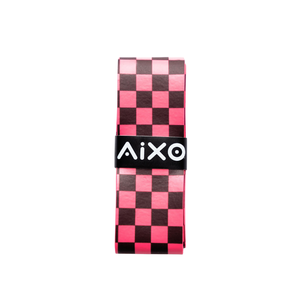 Aixo Checker Dry Overgrip Black & Yellow