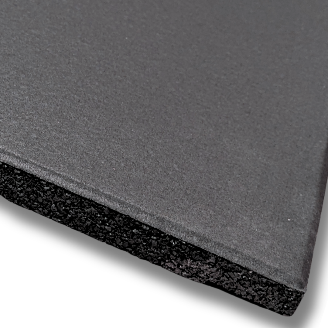 20mm Onyx EPDM Rubber Gym Tiles