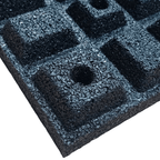 43mm Acoustic Gym Flooring Tiles – Decibel Collection