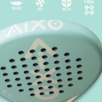 Aixo Pastel de Mint Ghost Padel Racket - Full Carbon - RL-B09