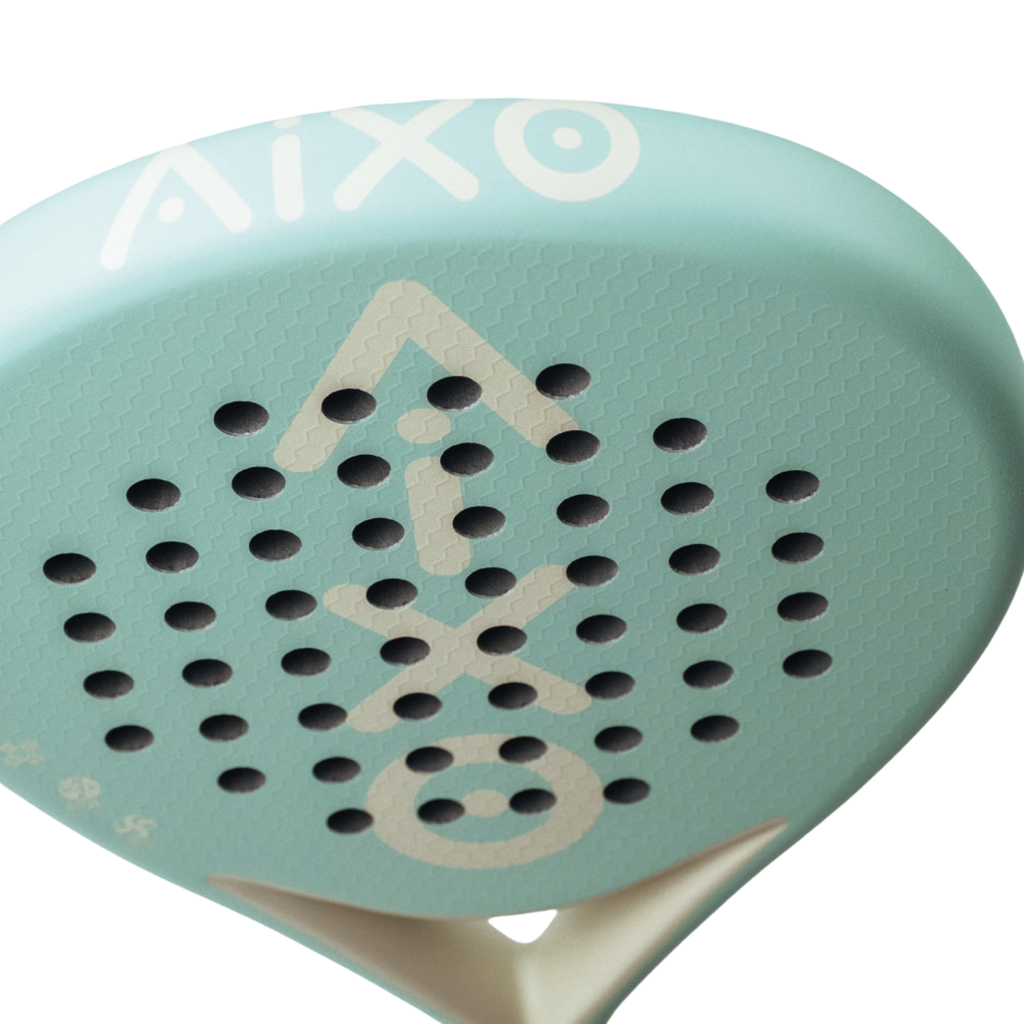 Aixo Pastel de Mint Ghost Padel Racket - Full Carbon - RL-B09