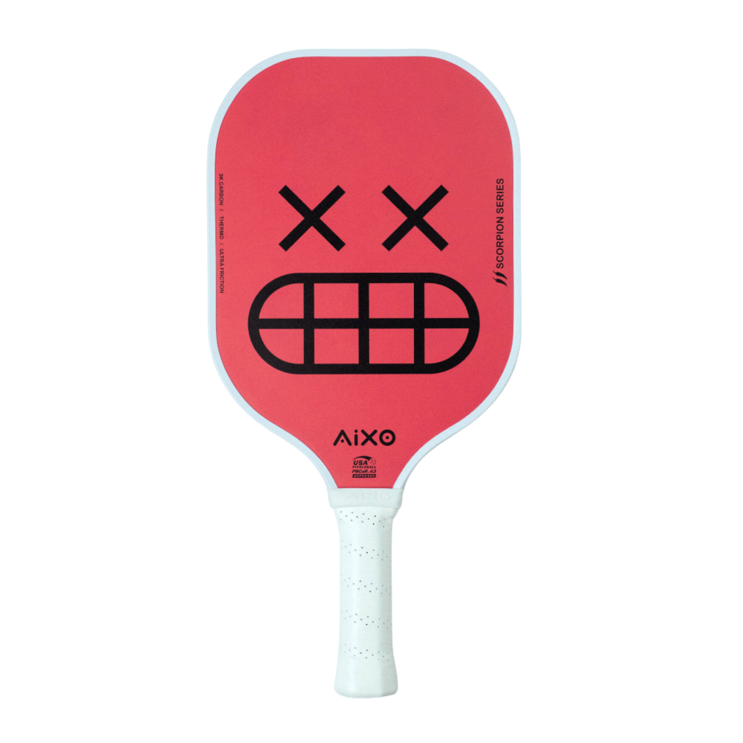 Aixo P11A Scorpion Series Mood 3K Raw Carbon Pickleball Paddle