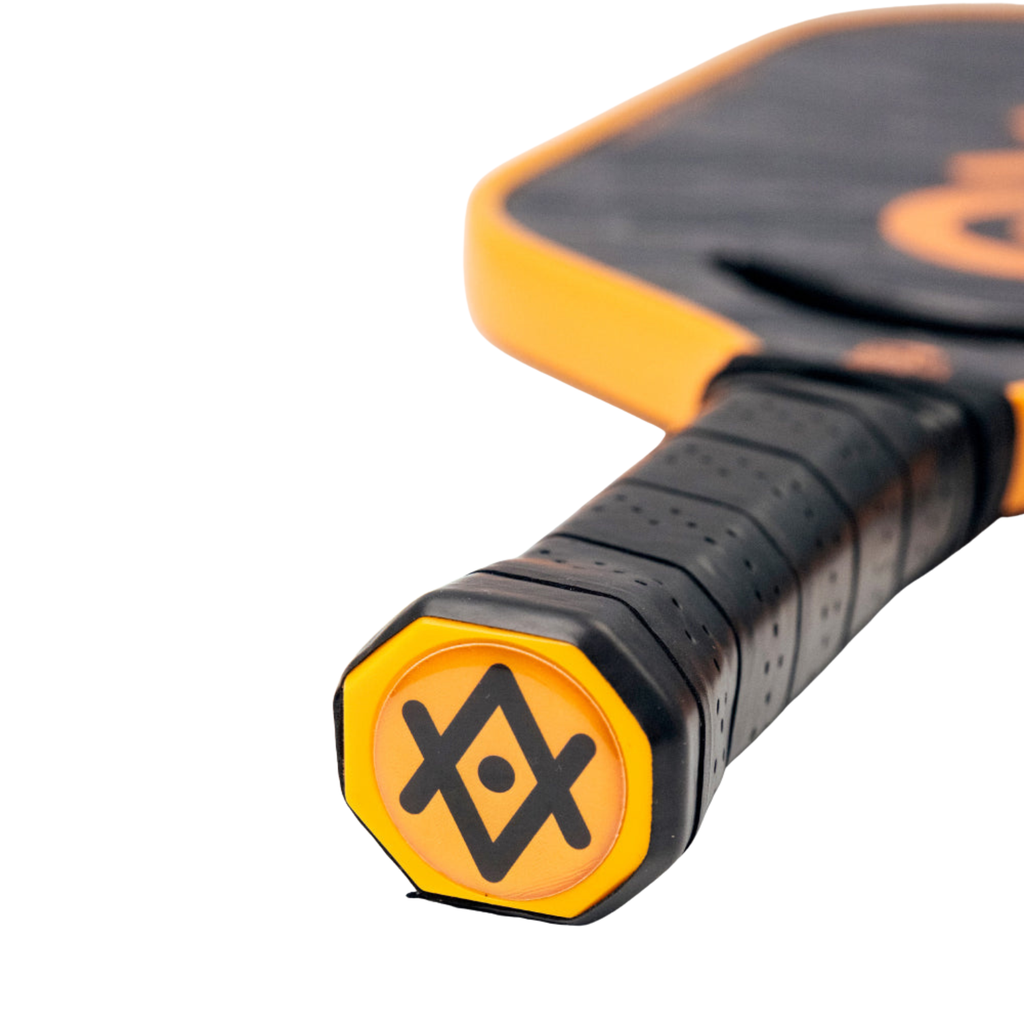 Aixo P14C Reaper Series Tiger King 18K Raw Carbon Pickleball Paddle