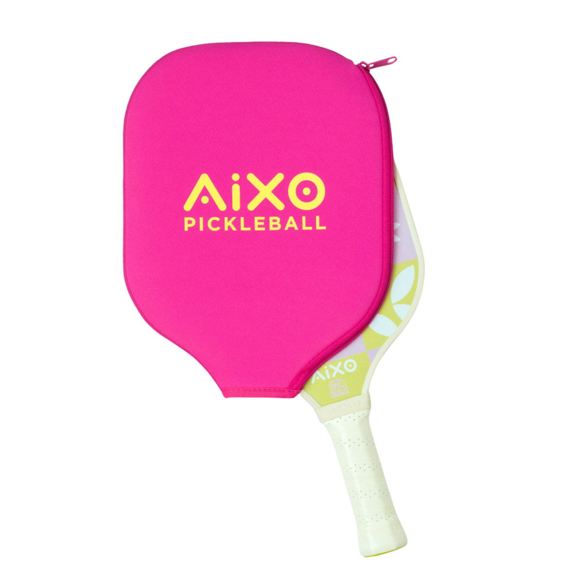 Raquette de pickleball Aixo P11A Scorpion Series Supernature 3K en carbone brut