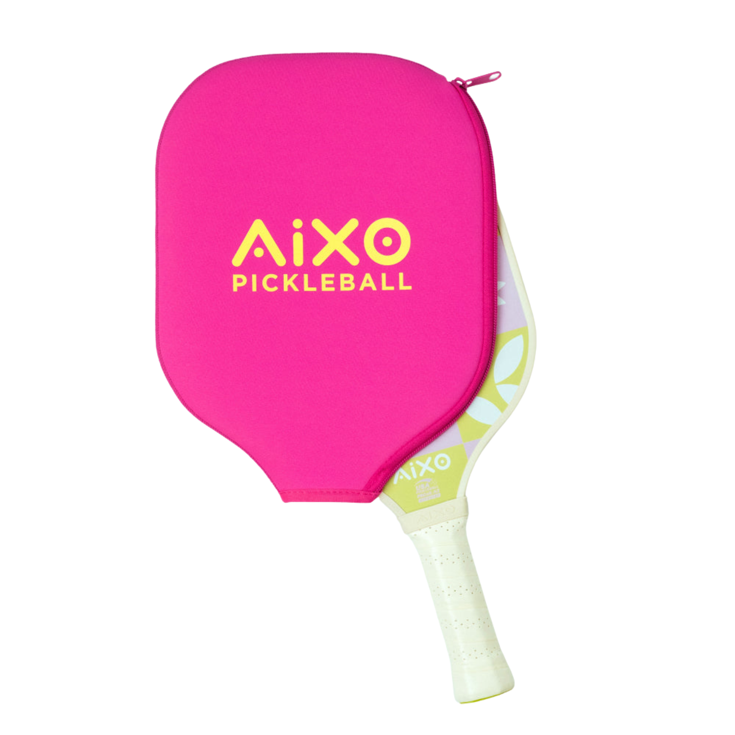 Aixo P11A Scorpion Series Supernature 3K Raw Carbon Pickleball Paddle