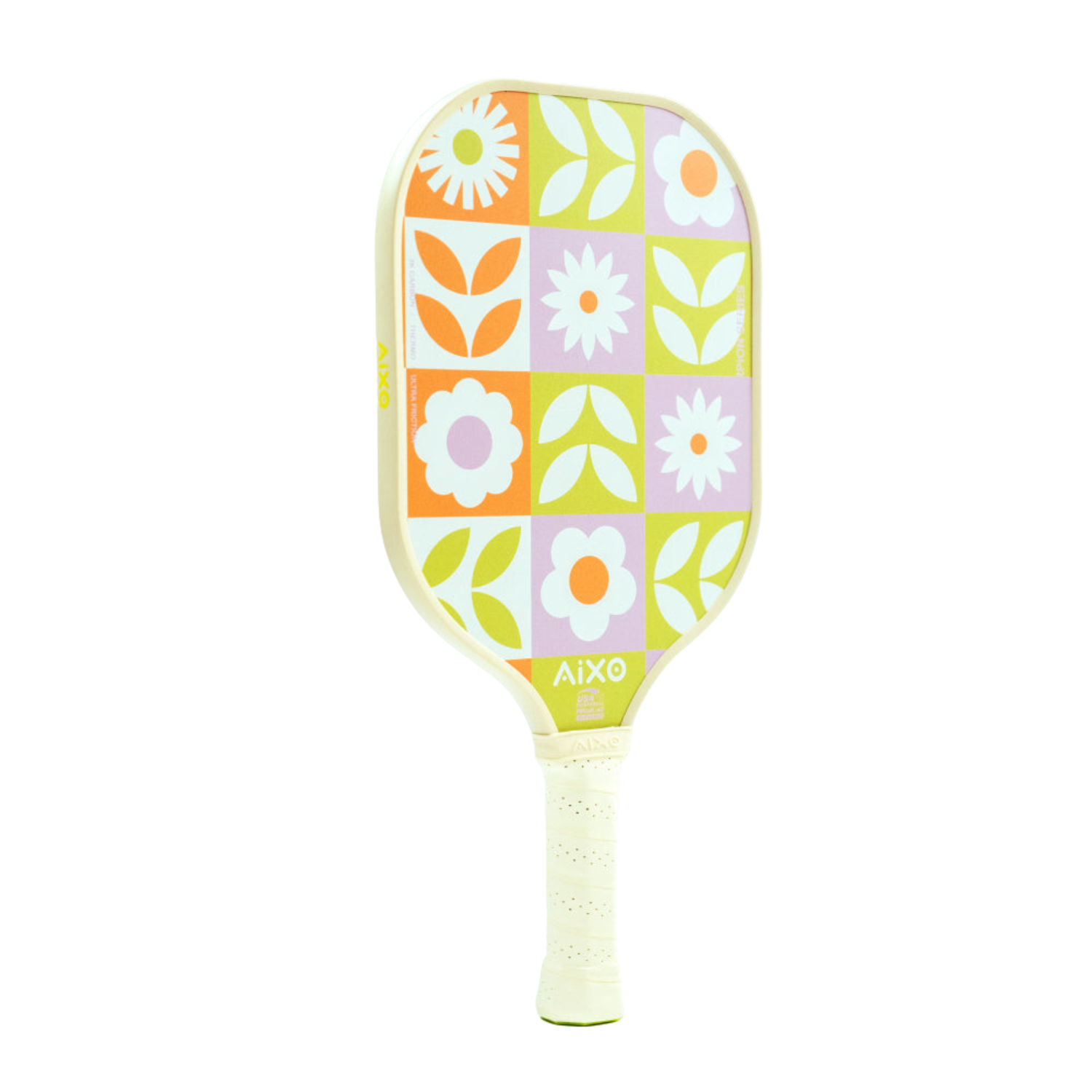 Aixo P11A Scorpion Series Supernature 3K Raw Carbon Pickleball Paddle