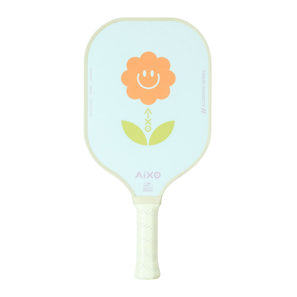 Raquette de pickleball Aixo P11A Scorpion Series Supernature 3K en carbone brut
