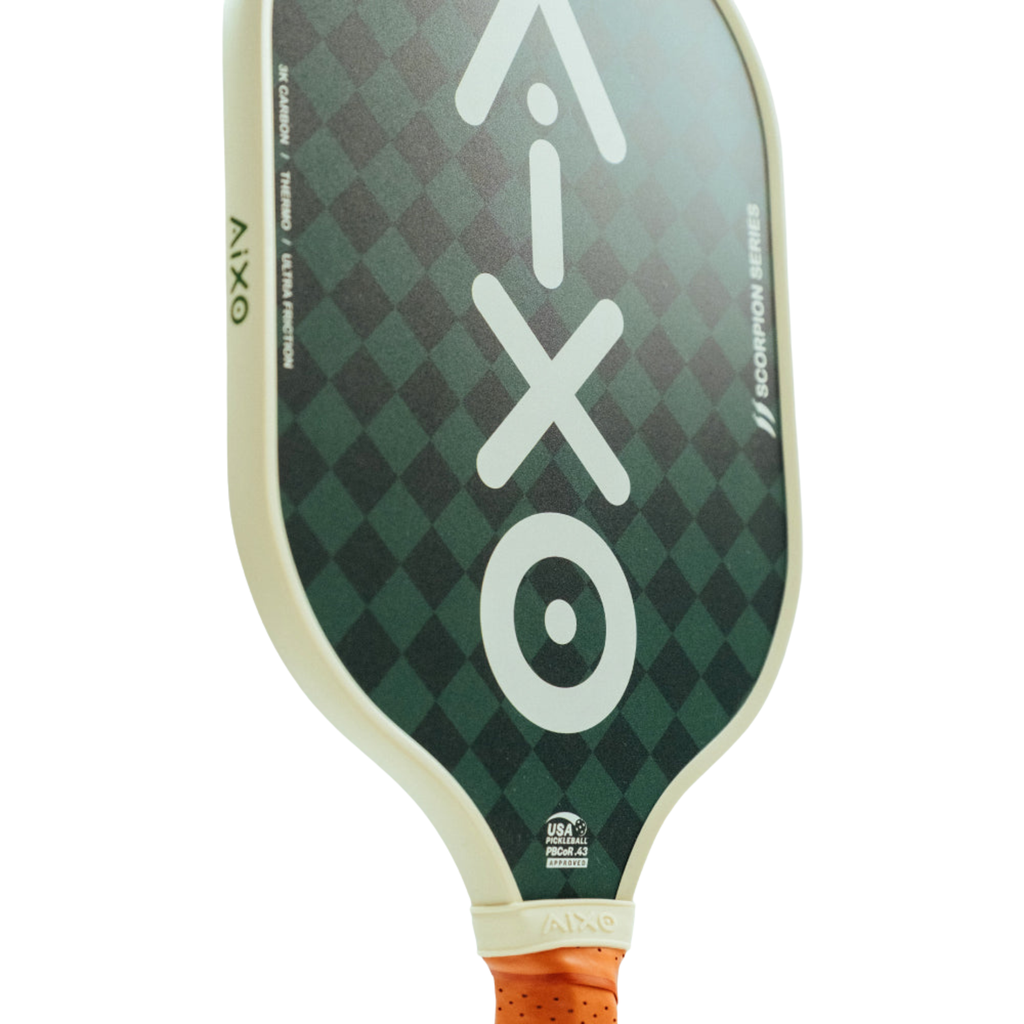 Aixo P11A Scorpion Series Country Club 3K Raw Carbon Pickleball Paddle
