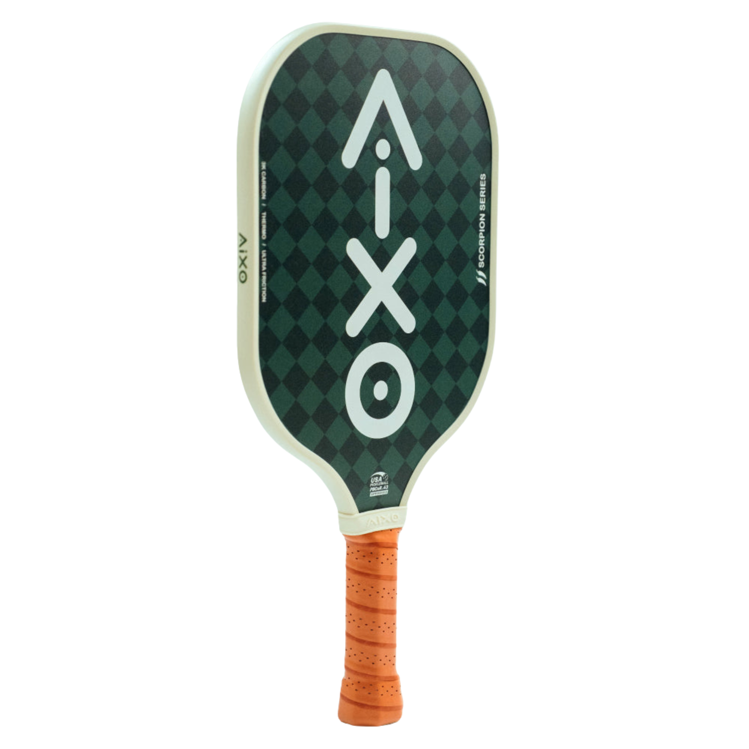 Aixo P11A Scorpion Series Country Club 3K Raw Carbon Pickleball Paddle