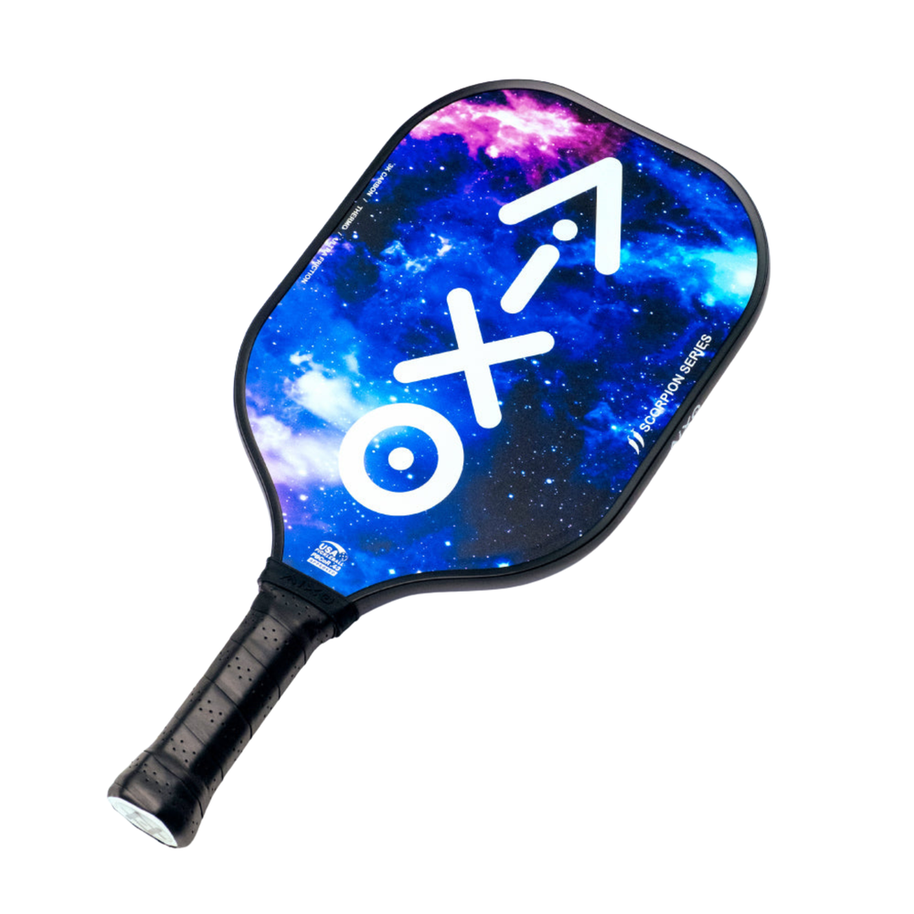 Aixo P11A Scorpion Series Spaceballs 3K Raw Carbon Pickleball Paddle