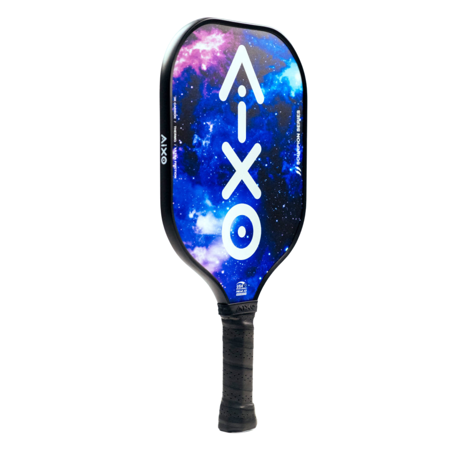 Aixo P11A Scorpion Series Spaceballs 3K Raw Carbon Pickleball Paddle