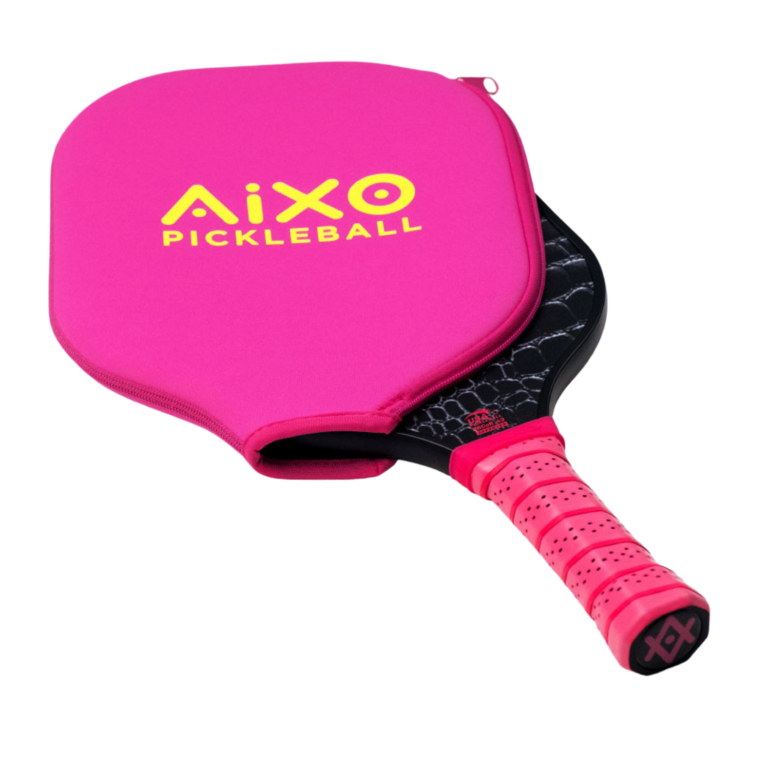 Aixo P11A Scorpion Series Glam Slam 3K Raw Carbon Pickleball Paddle