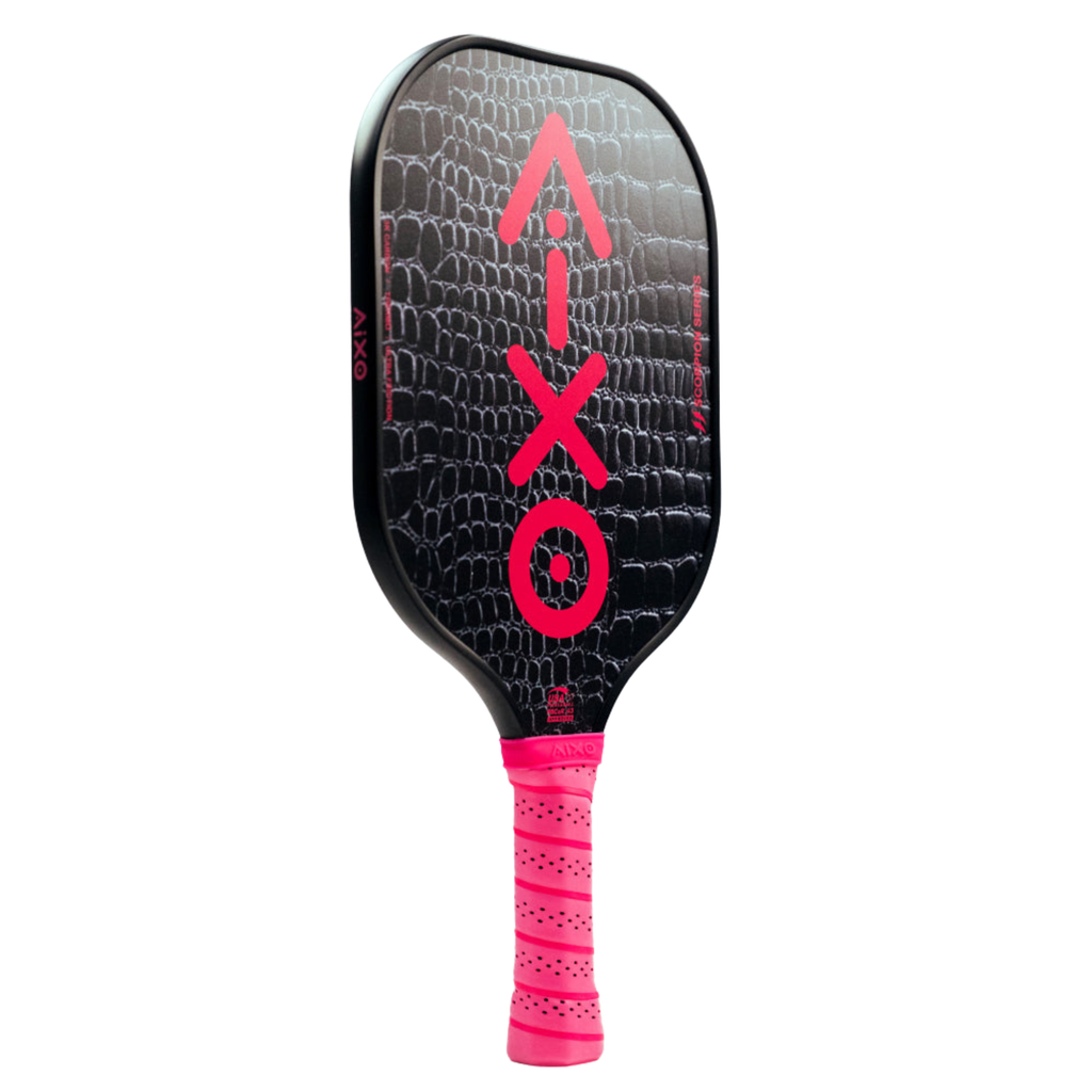 Aixo P11A Scorpion Series Glam Slam 3K Raw Carbon Pickleball Paddle