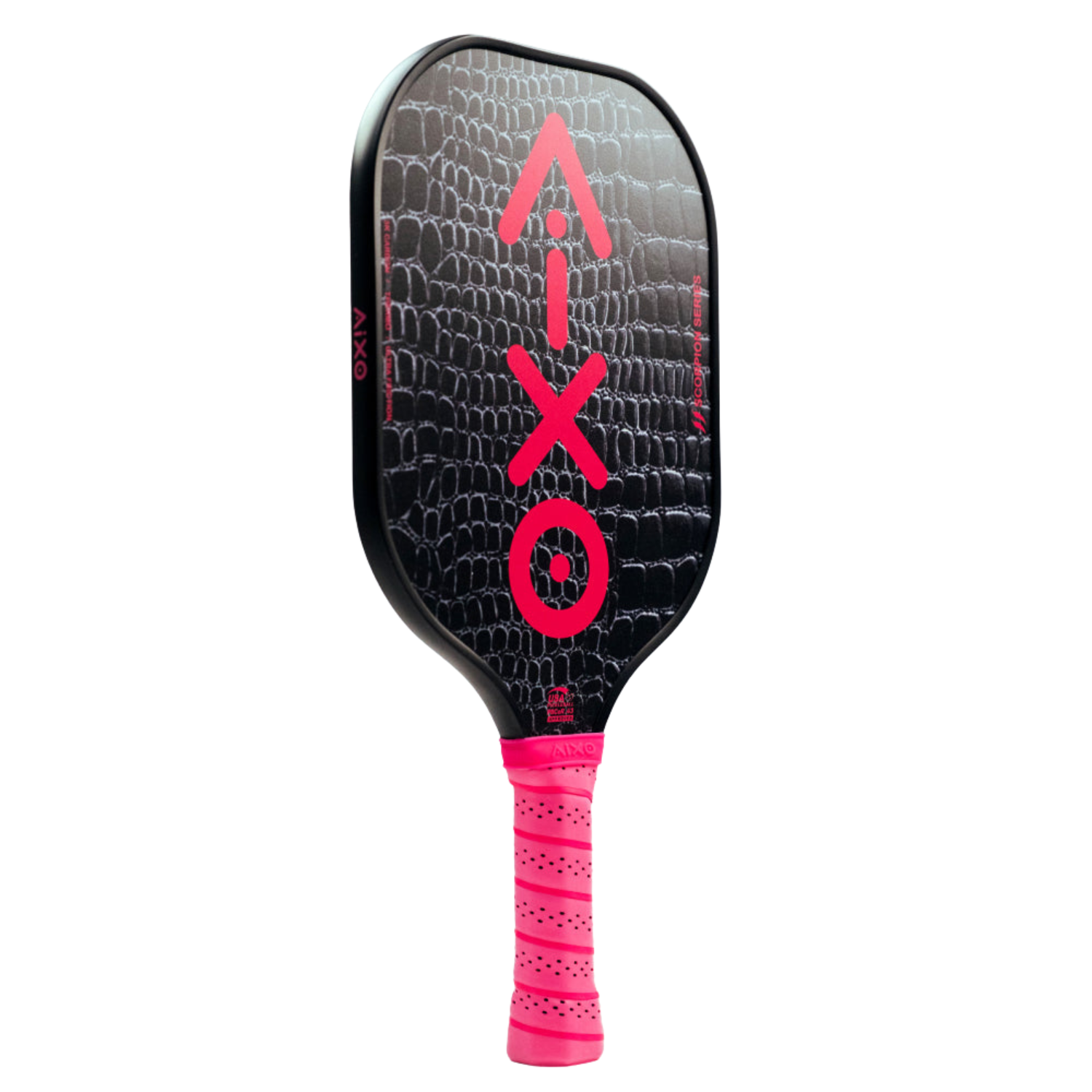 Aixo P11A Scorpion Series Glam Slam 3K Raw Carbon Pickleball Paddle
