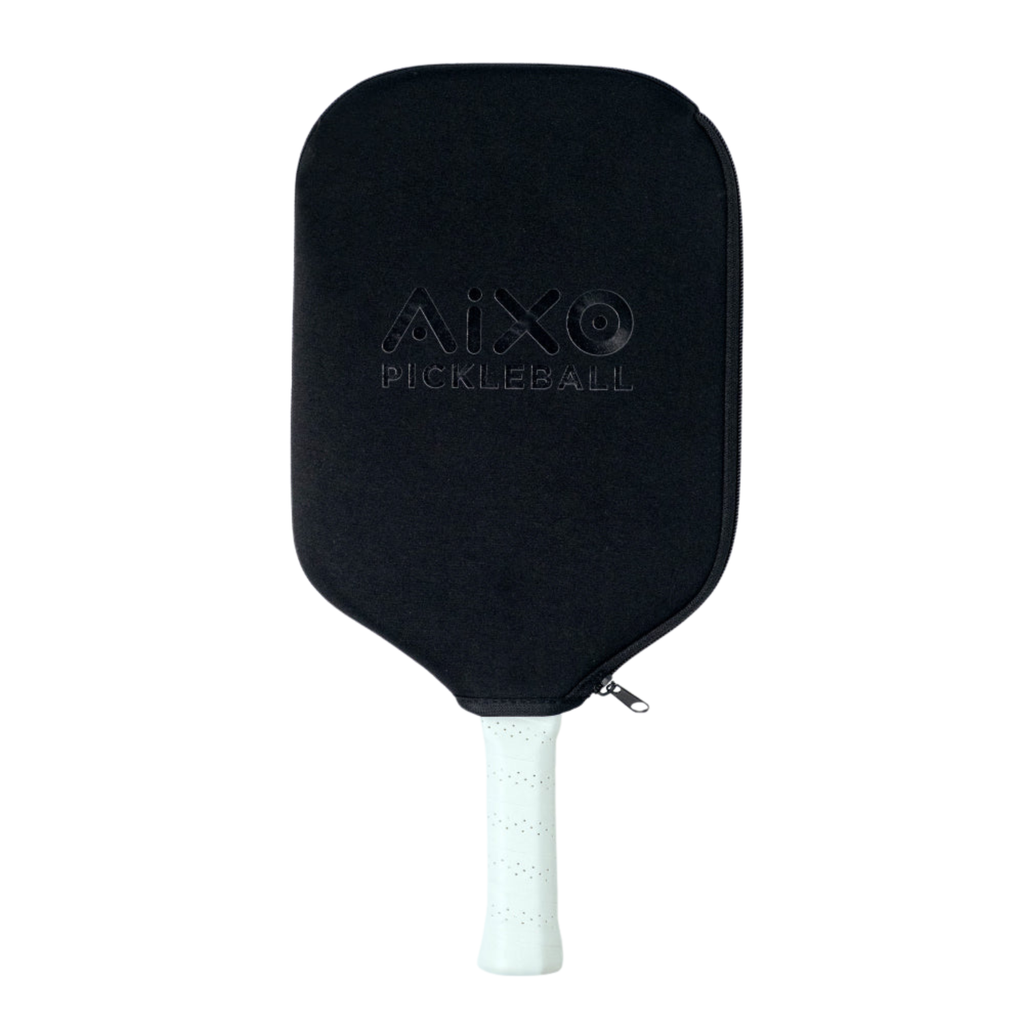 Aixo P14C Reaper Series Chaos Camo 18K Raw Carbon Pickleball Paddle