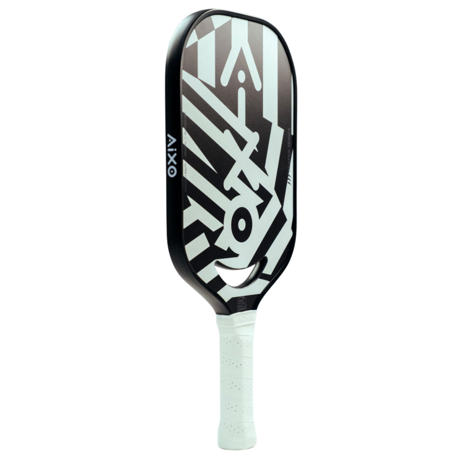Aixo P14C Reaper Series Chaos Camo 18K Raw Carbon Pickleball Paddle