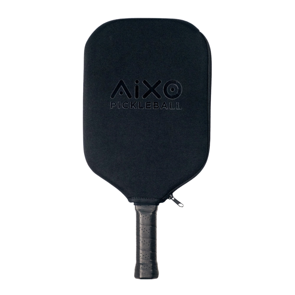 Aixo P14C Reaper Series Insane Bolt 18k Raw Carbon Pickleball Paddle