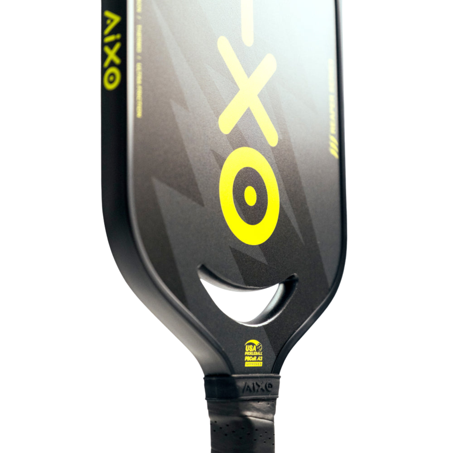 Aixo P14C Reaper Series Insane Bolt 18k Raw Carbon Pickleball Paddle