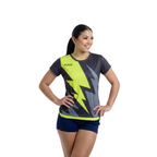 AIXO Bolt Womens T-Shirt - Black