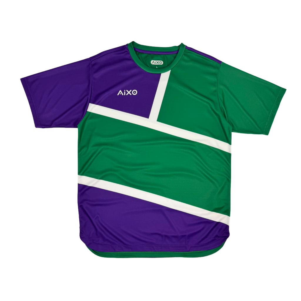 AIXO Court  Mens T-Shirt - Green