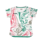 AIXO Chrome  Womens T-Shirt - White