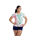 AIXO Chrome  Womens T-Shirt - White