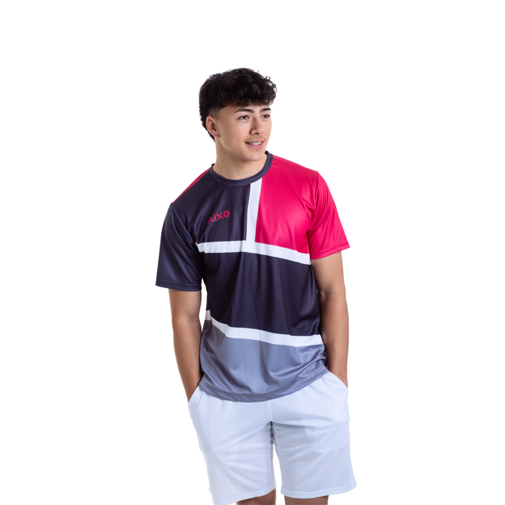 Aixo Court Mens T Shirt Teal