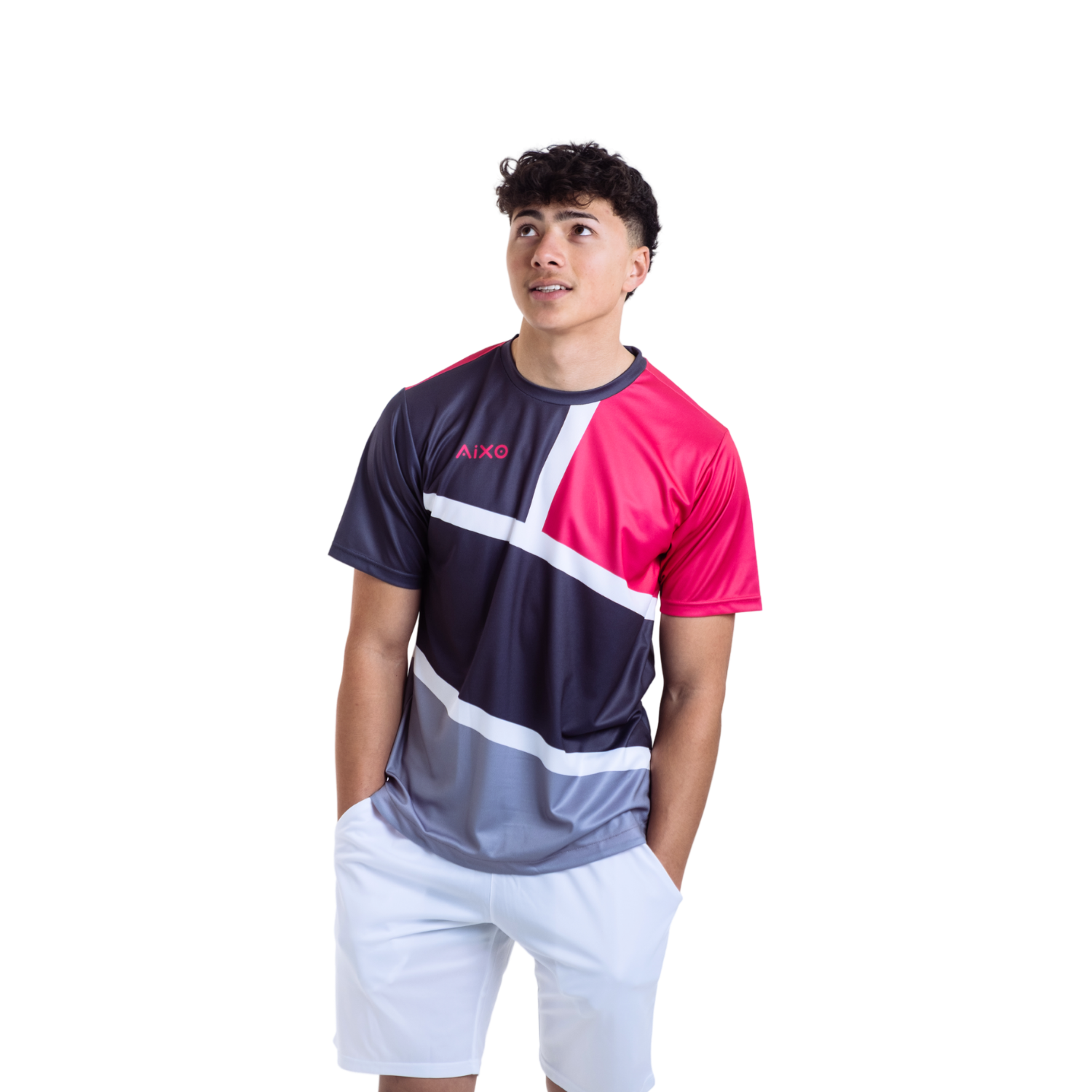 Aixo Court Mens T Shirt Teal