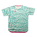 Aixo Leopard Mens T Shirt Ivory