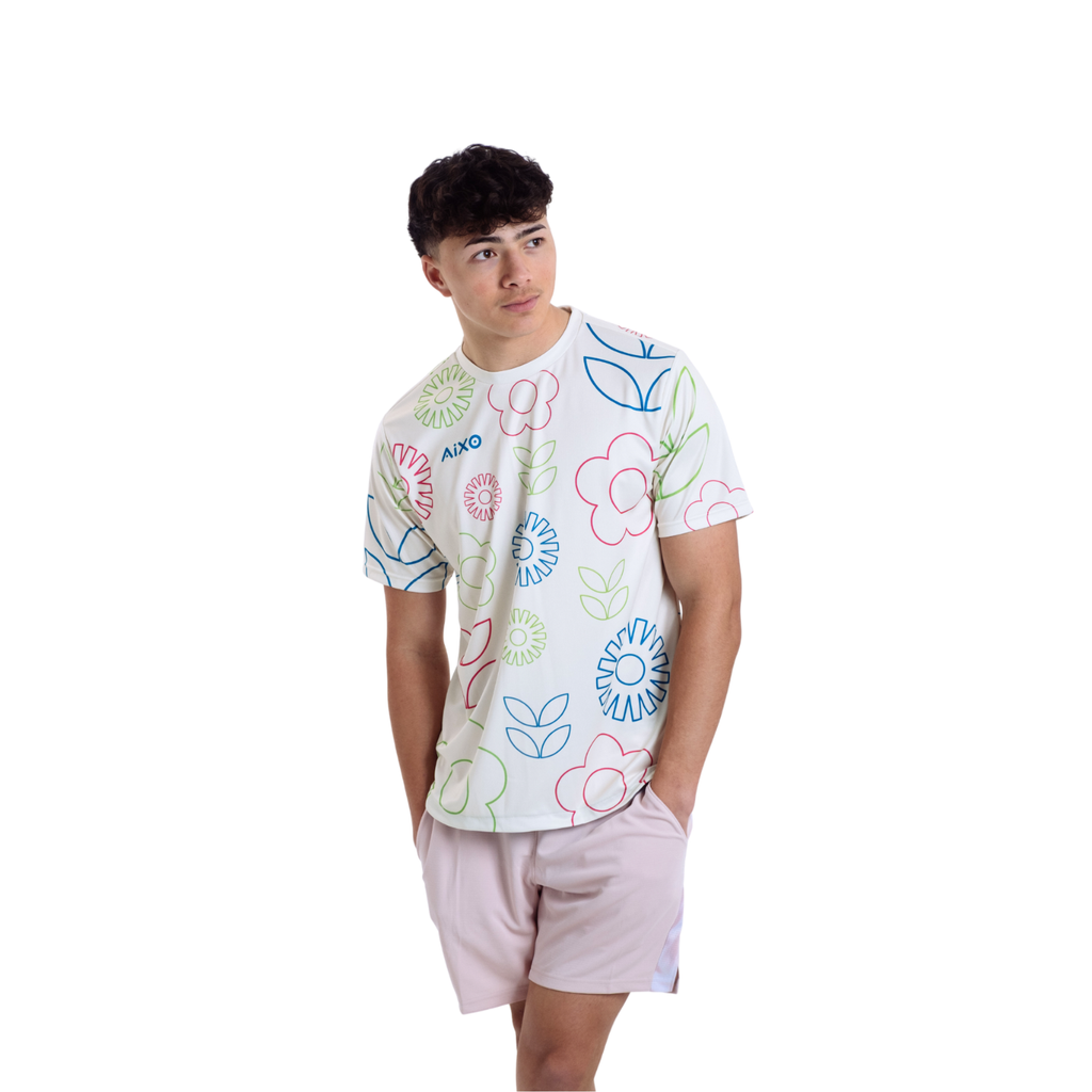 Aixo Spring Mens T Shirt Navy