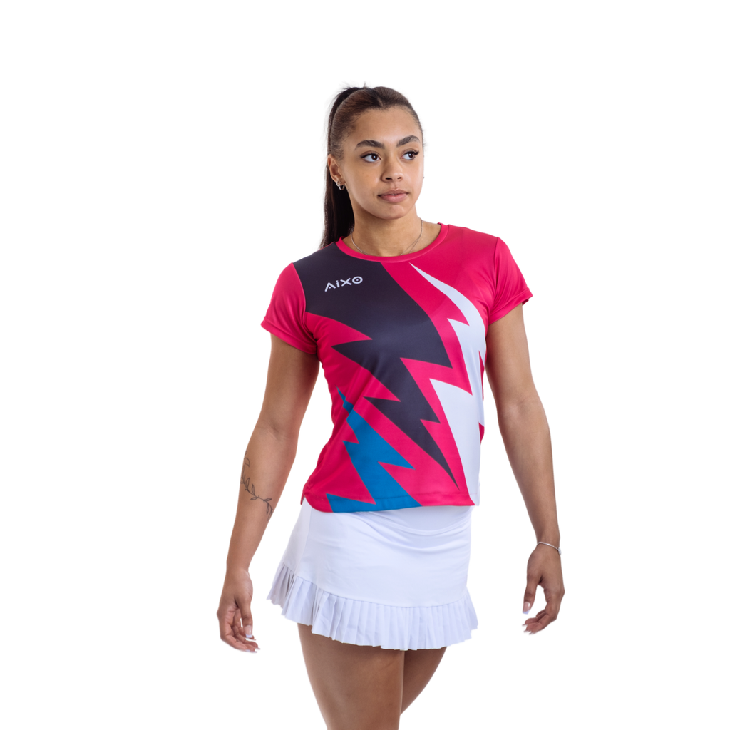 Aixo Bolt T-Shirt Womens (Teal)