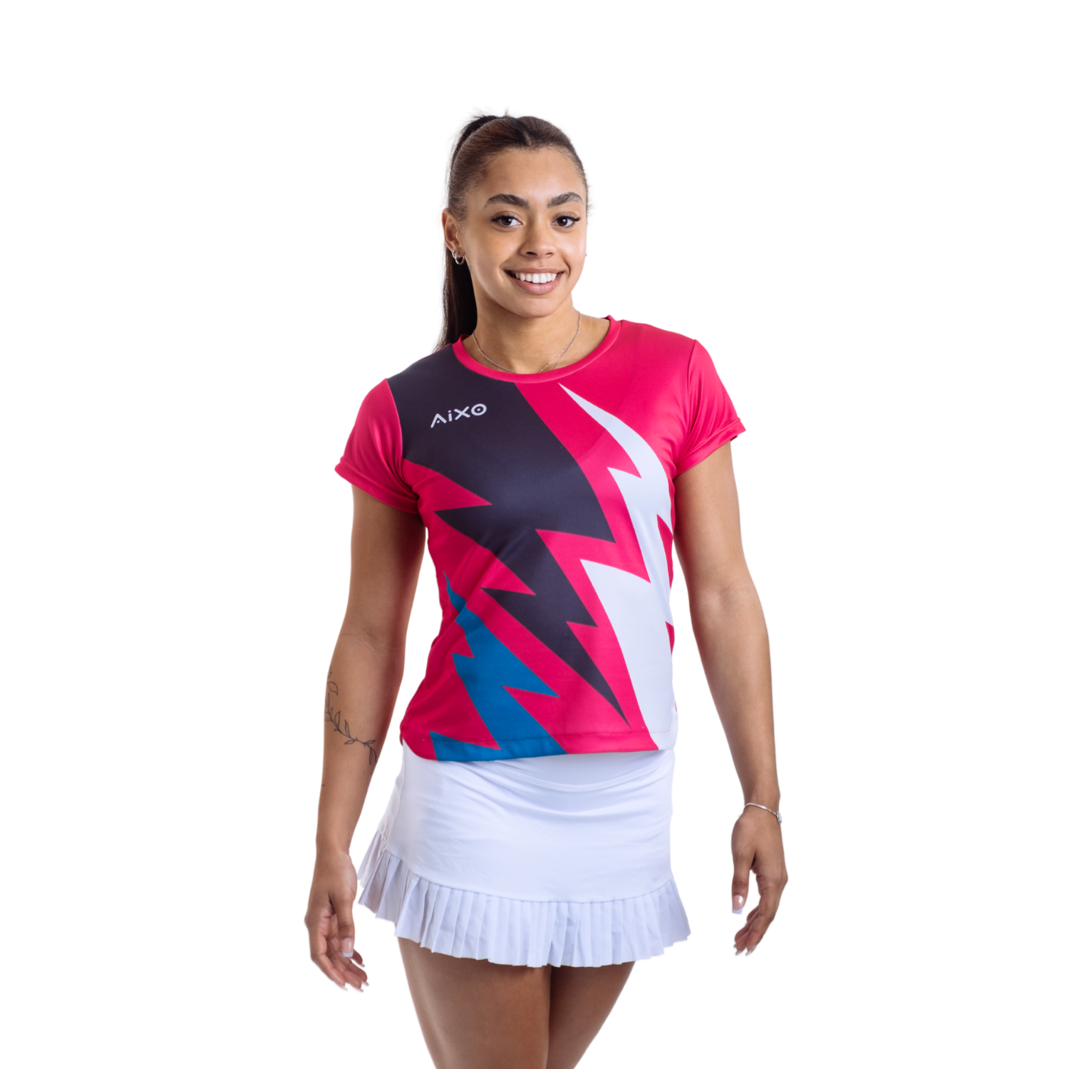 Aixo Bolt T-Shirt Womens (Teal)