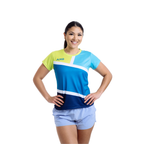Aixo Court Womens T Shirt Teal