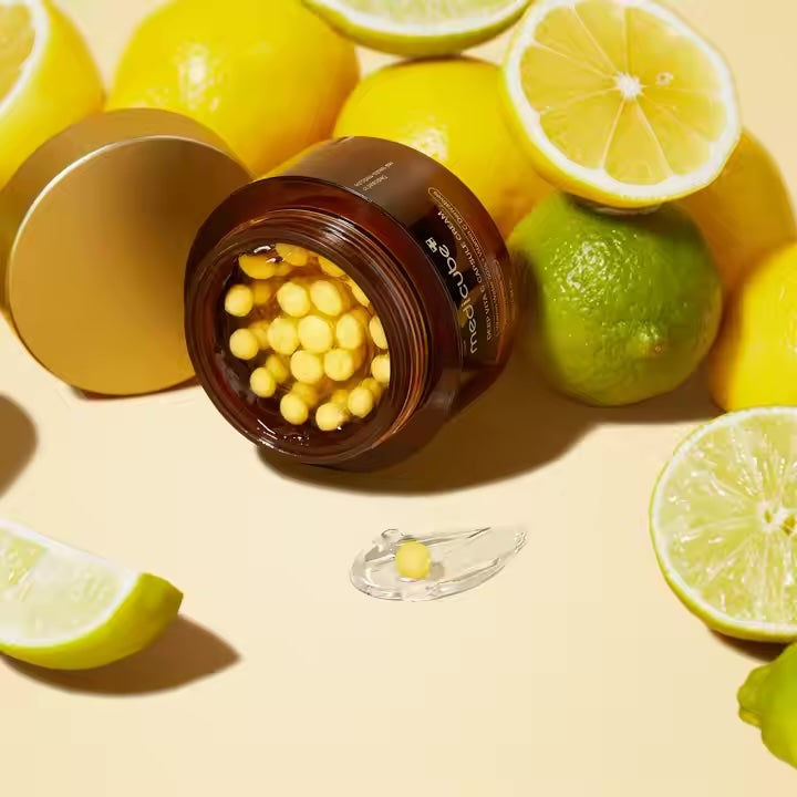 Korean Skin Care Korean Cosmetics Products Skin Whitening Cream Medicube Deep Vitamin C Golden Capsule Face Moisturizer Cream