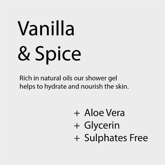 Body Wash - Vanilla & Spice