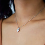 Collier Cœur Bulle Vida | Argent Sterling 925