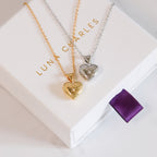 Collier Cœur Bulle Vida | Argent Sterling 925