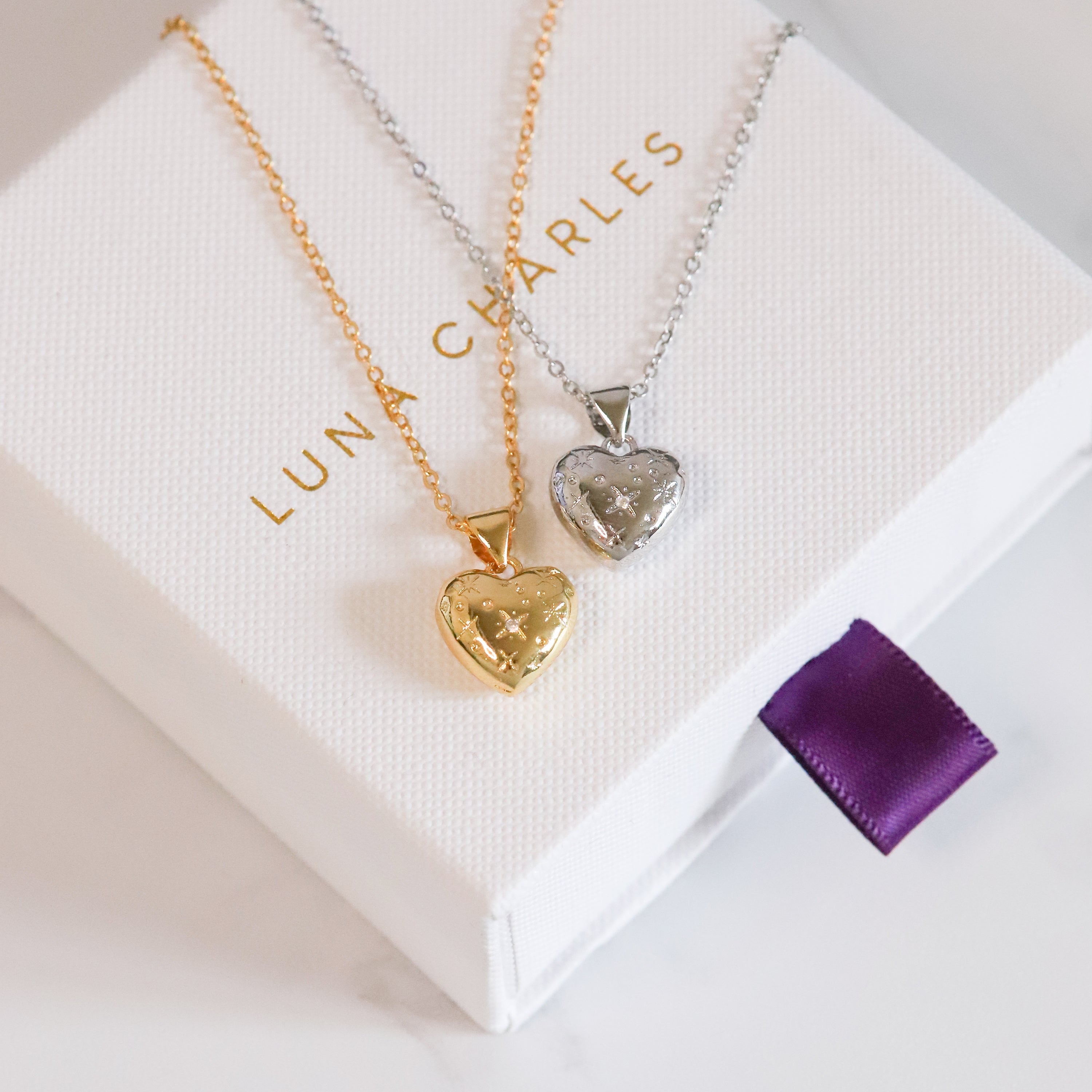 Collier Cœur Bulle Vida | Argent Sterling 925