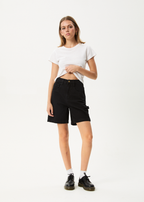 Afends Emilie- Denim Workwear Short